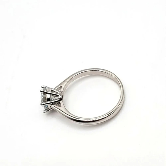 1ct Genuine Moissanite Diamond Solitaire Engagement Ring 925 Size 5, 6 Or 7 - Picture 6 of 8